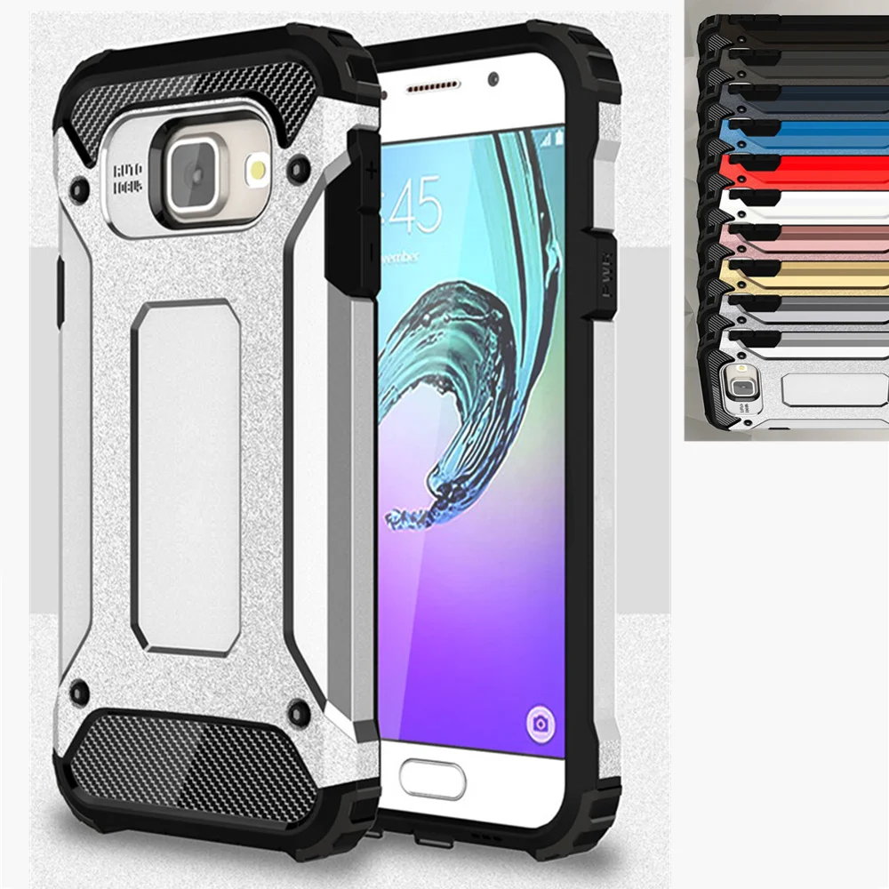 

Samsung A3 2016 Shockproof Case For Samsung Galaxy A3 A5 A7 2016 Silicone Hybrid Armor Slim Cover FOR Capa Samsung A3 A5 A7 2016