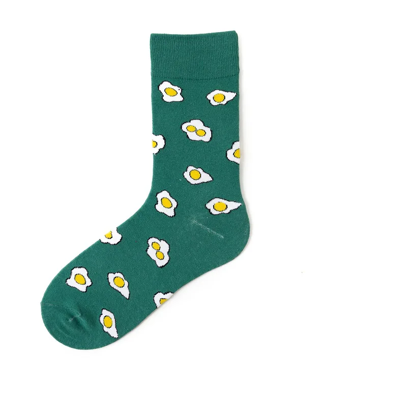 REFJJ женские носки японские хлопковые цветные Мультяшные милые забавные счастье