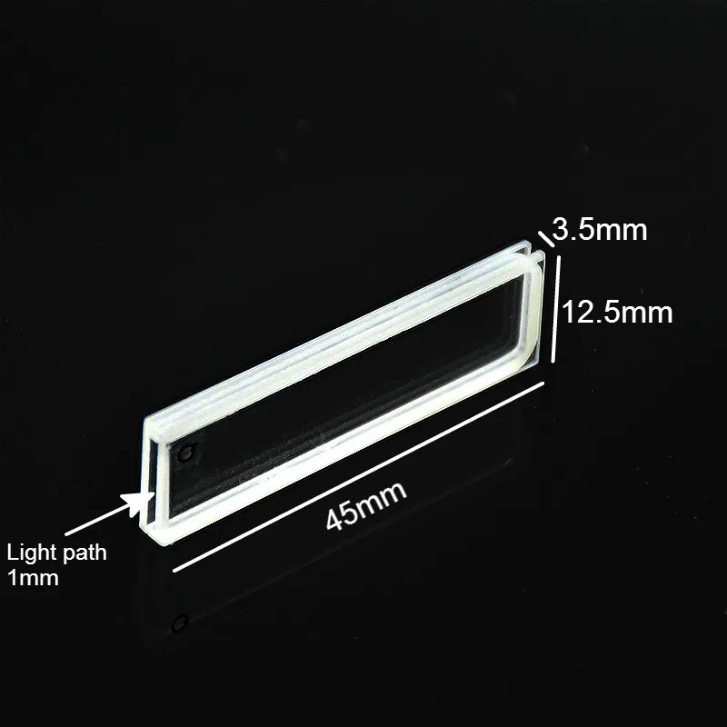 Кварцевые впитывающие элементы 1 мм кварцевая кювета (жидкий образец) 0 4 мл для