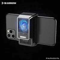 barrow mobile phone semiconductor cooler cellphone heat sink cooling fan with back light portable refrigerator 6580mm phcd pa