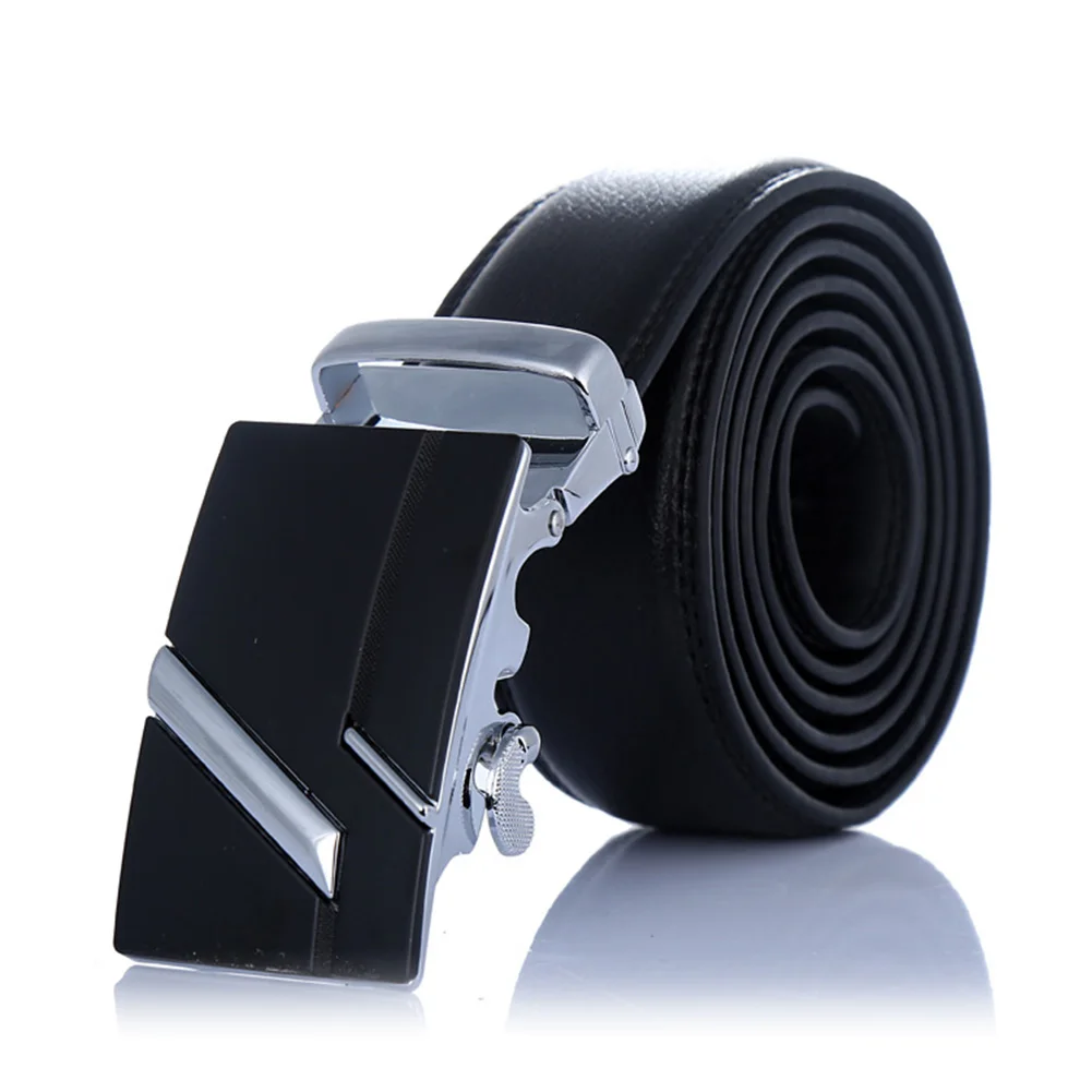 

3pcs Valentine's Day Black Birthday Colleague Father Gift Set Husband Boyfriend Men Accessories Box Wallet Watch Belt Fashion PU