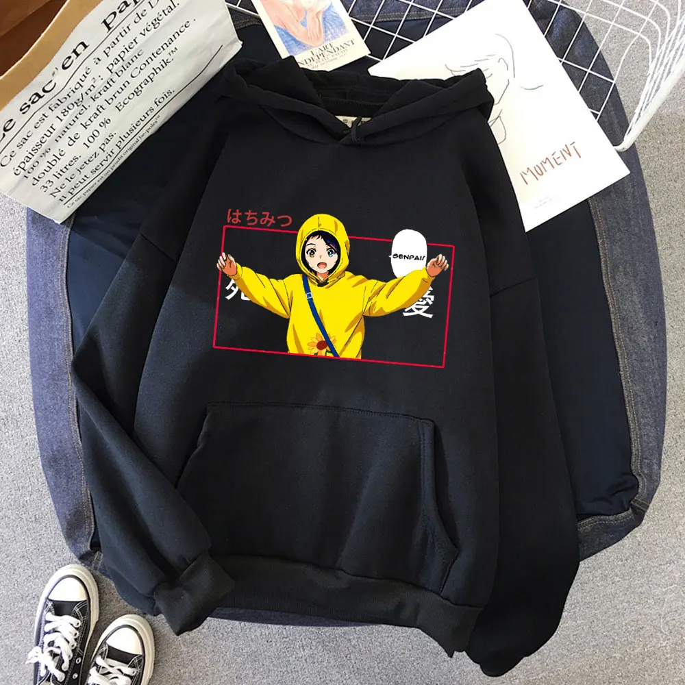 

2021 Japanese Anime WONDER EGG PRIORITY Ohto Ai Hoodie Women Fashion Casual Hoodies Female Funny Creativity Hoody Sweatshirt