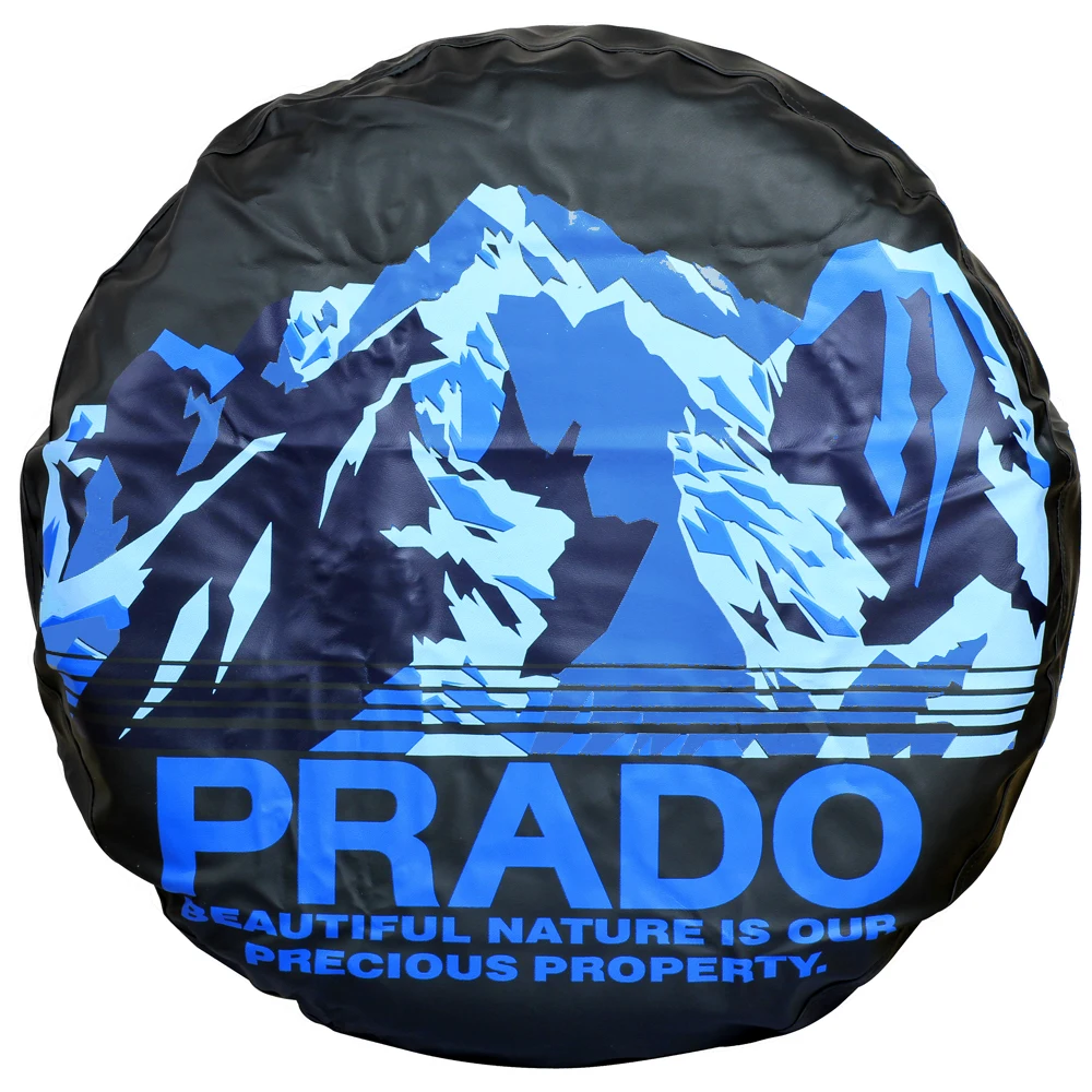 Универсальная запасная шина Moonet из ПВХ кожи 3 размера черные 15 дюймов 16 17 для Toyota