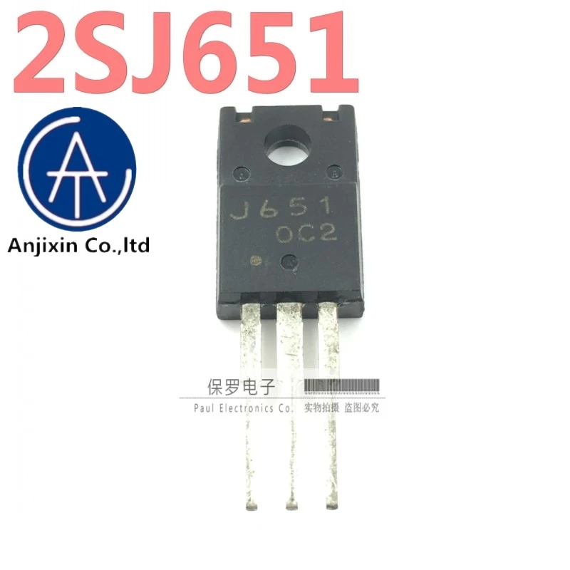 10 шт. 100% оригинальная новая MOSFET 2SJ651 J651 TO-220F в наличии