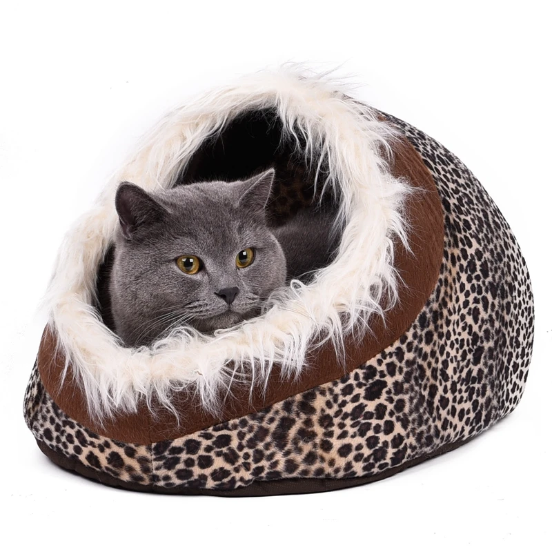 Складной домик для домашних питомцев в форме кошки, кошки, котенка, кровать, Cama Para Cachorro, мягкий зимний теплый собачий питомник, гнездо для собак, кошек