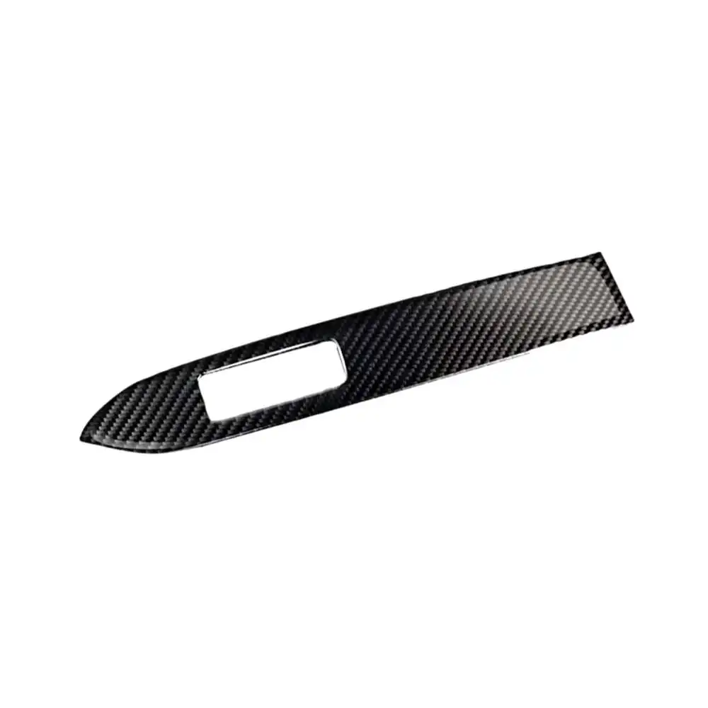 

1x Carbon Fiber Copilot Dashboard Cover Trim Decor Panel