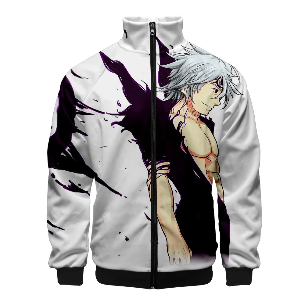 

Men Women Anime The Seven Deadly Sins Jackets Zipper Bomber Jackets Harajuku 3d Coats and Windbreaker Brand Designer