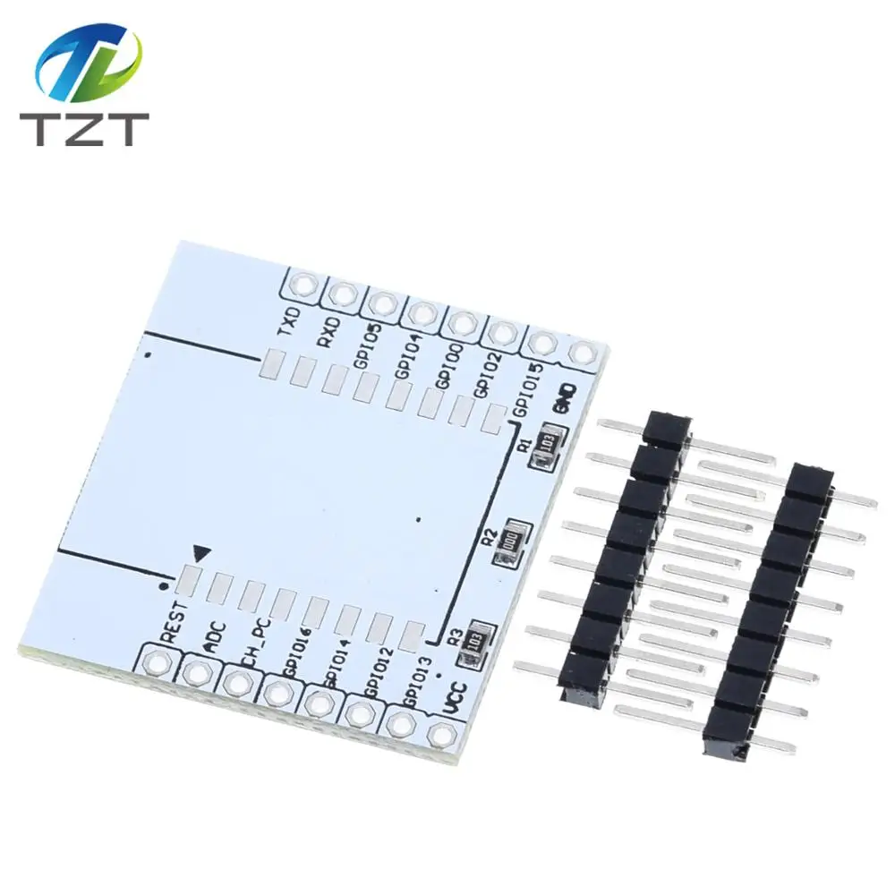 10 шт. ESP8266 серийный WI FI модуль адаптер пластина распространяется на ESP 07 12F 12E