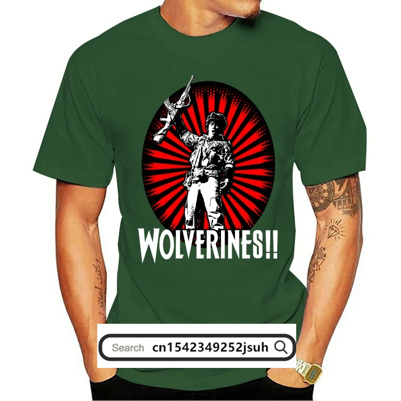

Men's Red Dawn T-Shirt Wolverines! Red Dawn 1984
