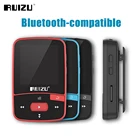Спортивный мини MP3-плеер Ruizu X50, Hi-Fi музыкальный плеер с поддержкой 8 ГБ, совместим с Bluetooth, FM, пошаговая запись, электронная книга, TF-карта