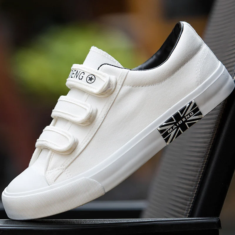 TRAANO/мужские кроссовки Парусиновая обувь для мальчиков Дышащая однотонная