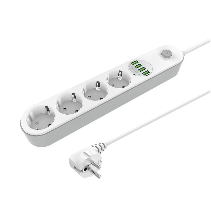 

Универсальный удлинитель с USB-портом для быстрой зарядки