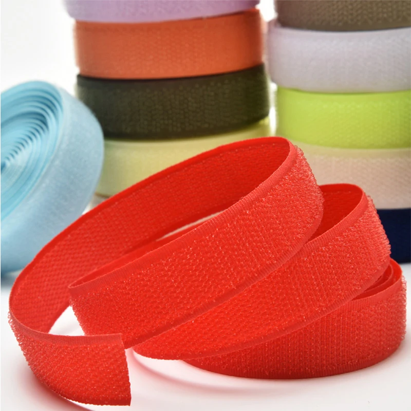 Kuke 100*2 см DIY цветной крючок и липучка клейкая лента швейные инструменты одежда