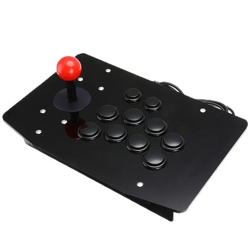 Acrylic Wired Usb Arcade Joystick Fighting Stick Gaming Controller Gamepad Video Game for Pc | Электроника