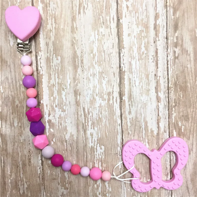 Chenkai 10 шт. не содержит Бисфенол А силиконовый Прорезыватель для зубов в форме