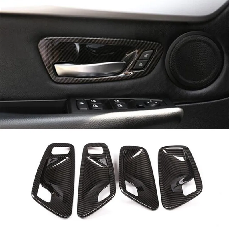 Стайлинг автомобиля внутренняя дверь чаша запястья крышка отделка 4 шт. для BMW 2