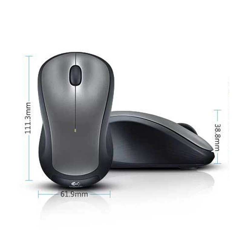 Logitech M320 Беспроводная большая игровая мышь для компьютера ноутбука USB Бизнес Офис