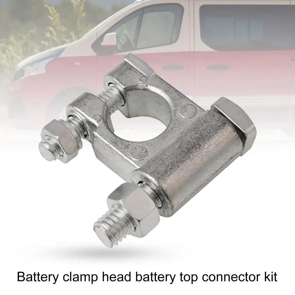 

Car Battery Terminal Kit Replacement Part Zinc Alloy Battery Terminal Top Post Kit for Automobiles
