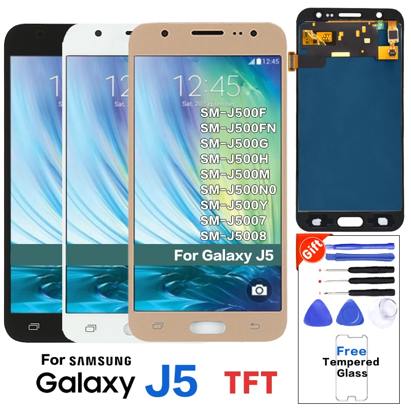 Для Samsung Galaxy J5 2015 j500 J500F J500G J500M J500H телефон ЖК-дисплей кодирующий преобразователь