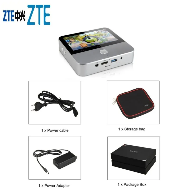ZTE проект 2 LTE HD Smart Andorid4.4 проектор MiFi совместный маршрутизатор|4g huawei modem|huawei e3372