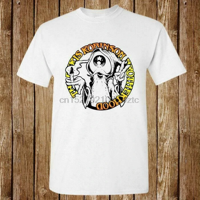 Новинка футболка унисекс с логотипом CHRIS ROBINSON BROTHERHOOD BAND размер США EN1 (1)|Мужские