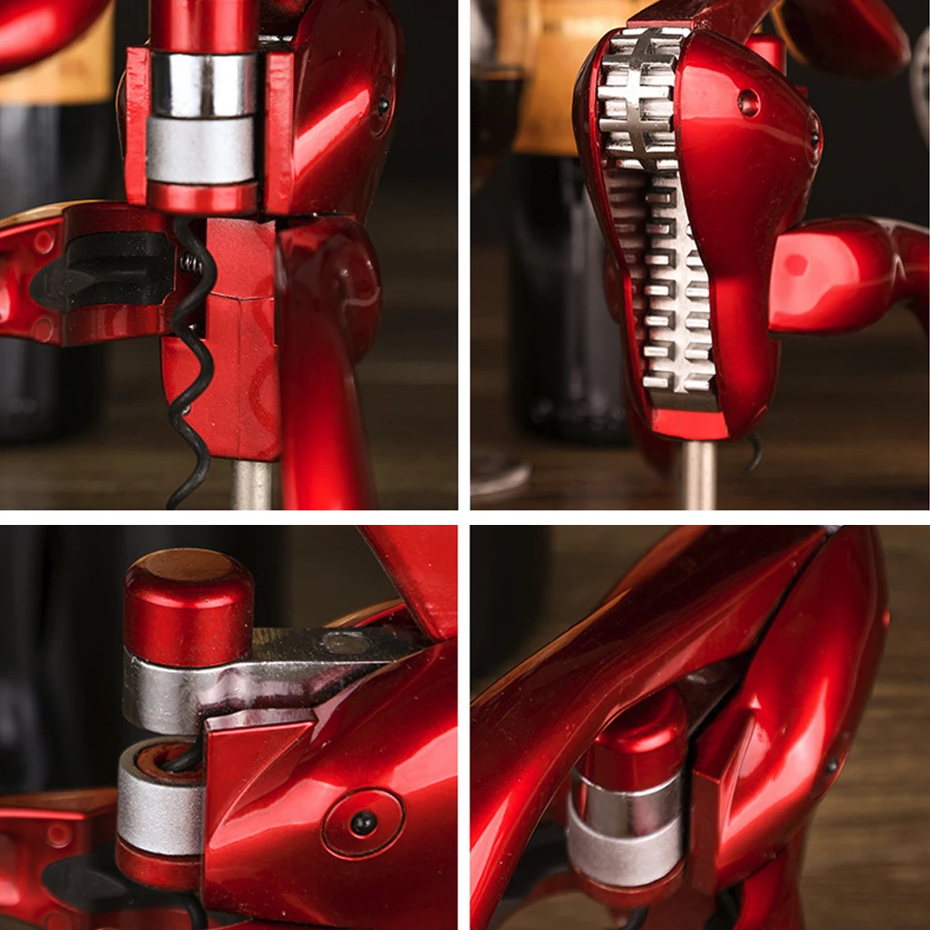 Высококачественный автоматический штопор из нержавеющей стали для вина