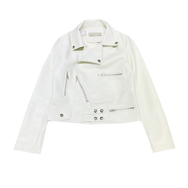 ZQLZ женское осеннее пальто куртка из искусственной кожи для женщин 2020 НОВАЯ