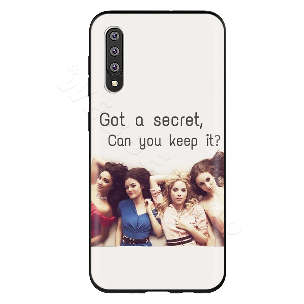 1 Webbedepp надписью Pretty Little Liars и PLL чехол для samsung Galaxy S7 S8 S9 S10 Edge Plus Note 10 8 9 A10 A20 A30 A40 A50 A60 A70 - Цвет: 1