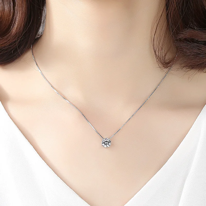 

Женское ожерелье из серебра 925 пробы, XL005
