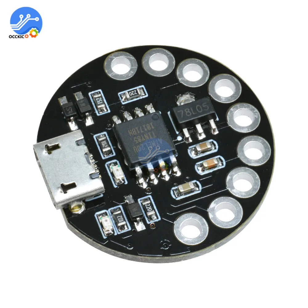 Micro USB LilyTiny LilyPad ATtiny85 макетная плата для Arduino DIY Kit программируемые SRAM Digispark устройства Nano