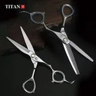 Профессиональные филировочные ножницы Titan для парикмахерской, набор инструментов для парикмахерской