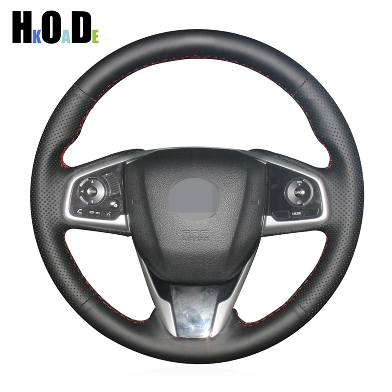 Чехол рулевого колеса из искусственной кожи для Honda CRV CR V 2017 2019 чистота 2016 Civic 10