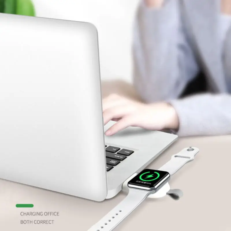 Подходит для IWatch Беспроводное зарядное устройство для путешествий usb зарядка полезные умные часы для путешествий USB беспроводное зарядное устройство для IWatch