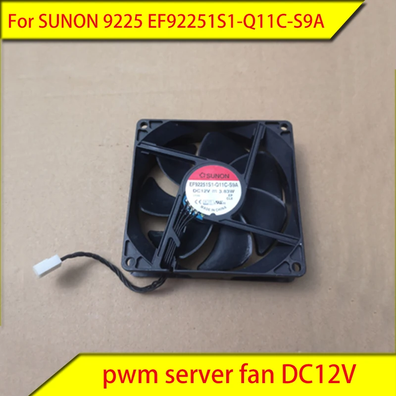Для Jianquan SUNON 9225 EF92251S1-Q11C-S9A 4-проводной pwm серверный вентилятор DC12V Новый |