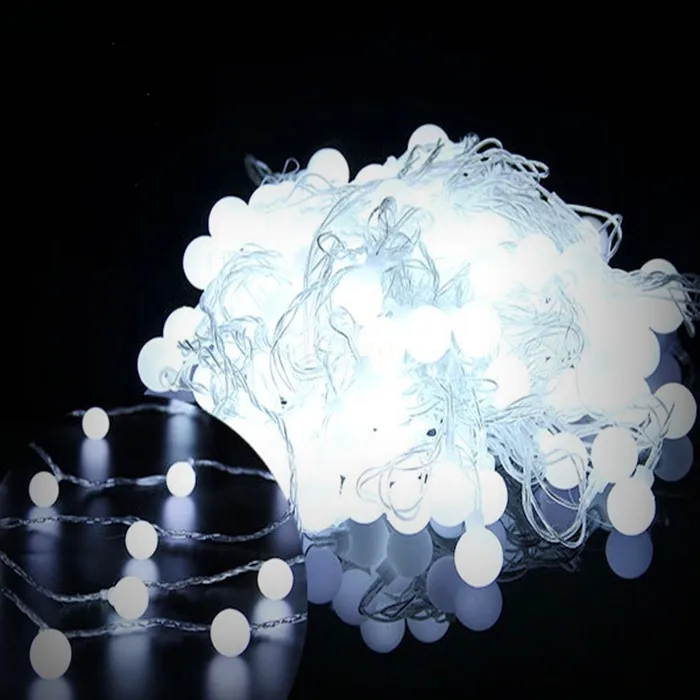 30 м 300 LED шар сказочные гирлянды лампы для рождественской елки Праздник Свадьба