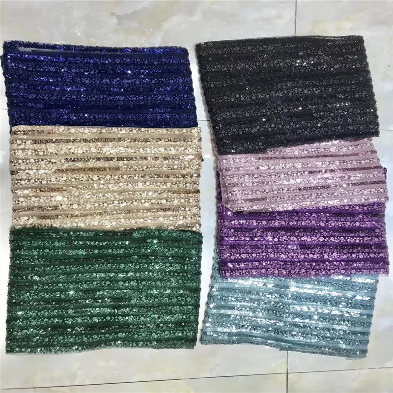 Королевский синий 2020 африканская блестящая кружевная ткань зеленый высокое