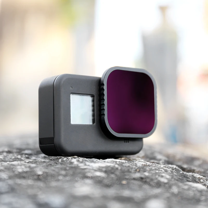 4 шт набор фильтров для объектива включает ND8 ND16 UV и CPL фильтр (4-Pack) GoPro Hero8 Black |