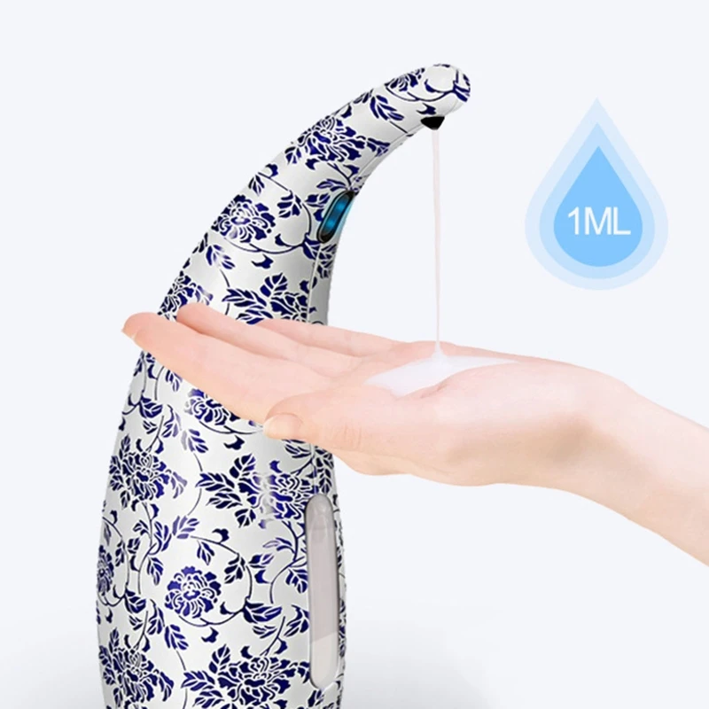 

300ML Automatic Soap Dispenser Touchless Sanitizer Hands Free Bathroom Dispenser Smart Sensor Induction Shampoo Disinfectant