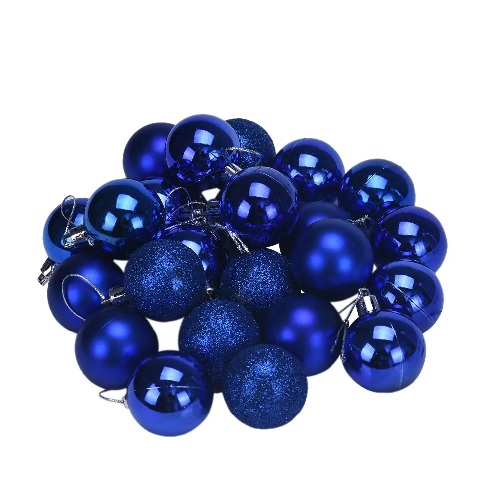 Елка на Рождество Пластиковые Bombki Choinkowe елочные украшения Bolas De Natal домашний декор Рождественские шары Palle Natale