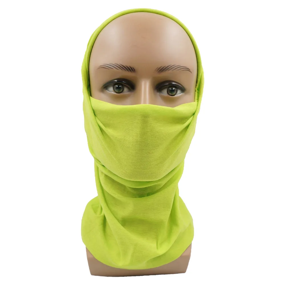 Чехол для лица шарф шеи спорта на открытом воздухе шелковая трубка ушей унисекс