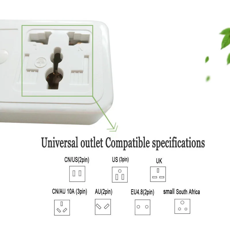 Новый адаптер для путешествий универсальный Сетевой удлинитель розеток