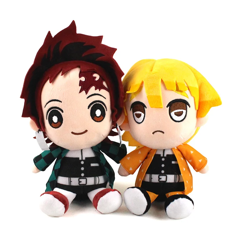 Рассекающий демонов Kimetsu no Yaiba Kamado Tanjirou Agatsuma Zenitsu плюшевые игрушки мягкие набивные