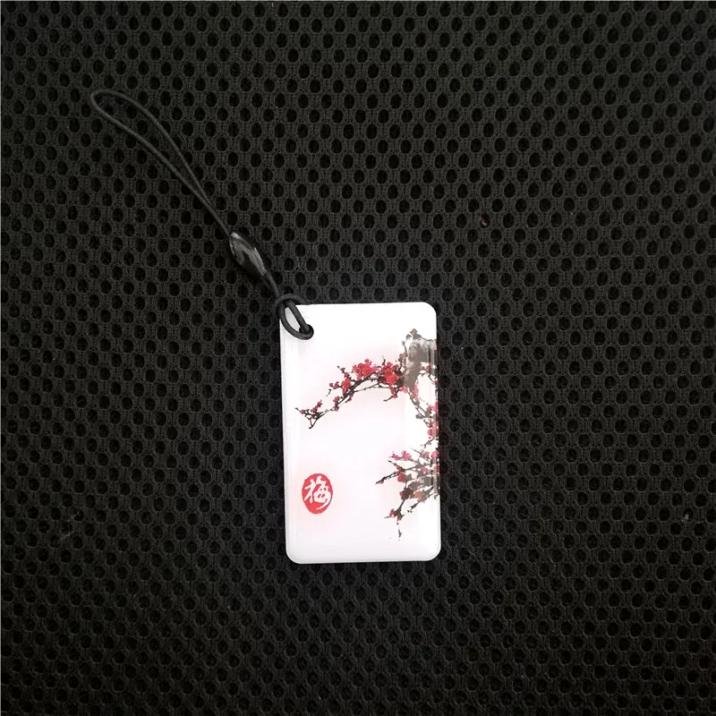 1 шт. 13,56 Mhz UID сменный S50 Magic 1K NFC RFID клон карта жетон ключ тег значок брелок изменить перезаписываемый Универсальный идентификатор брелок с кольцом - Цвет: NO.8