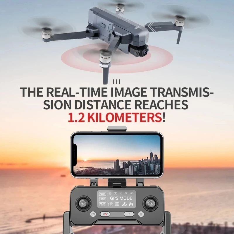квадрокоптер f11 pro складной 4k hd wi fi gps f