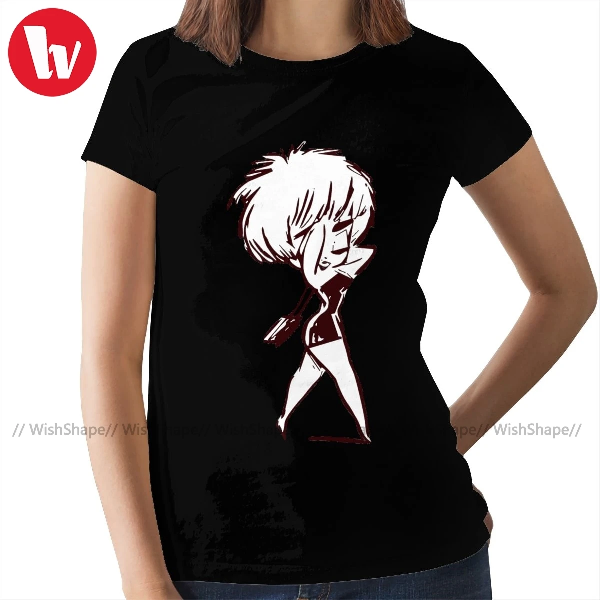 Женская футболка из натурального хлопка размер XXL | одежда