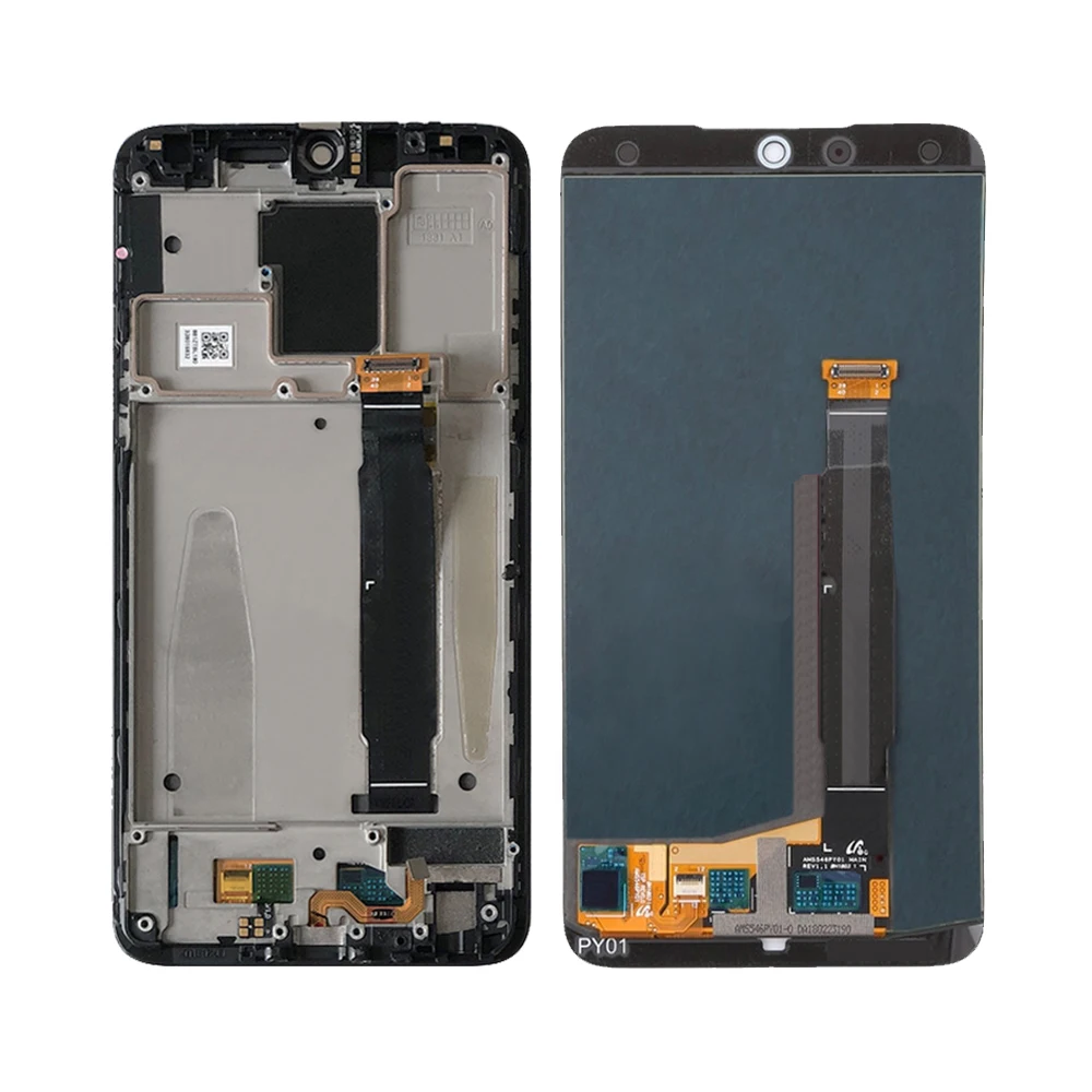 5,4" для MEIZU 15 lcd кодирующий преобразователь сенсорного экрана в сборе для Meizu 15 дисплей с рамкой Замена 15th M881Q M881C M881M