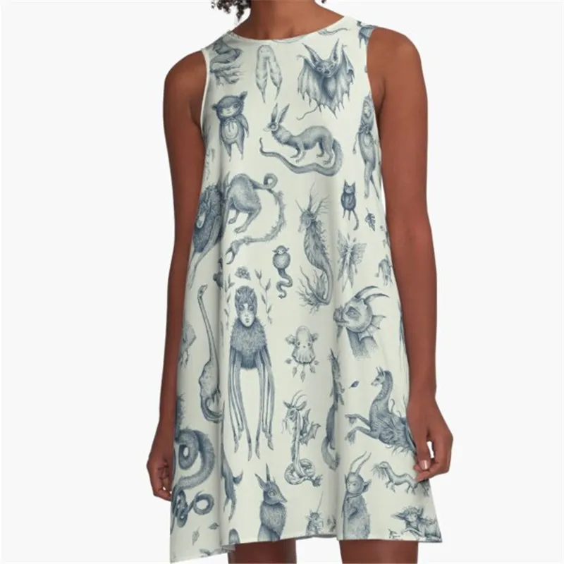 

Fashion Women summer dresses balls dotted white Printed A-Line Boho Dress for women harajuku Sexy ladies mini short beach dress