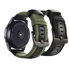 Ремешок 22 мм для часов Fossil Gen 5 JuliannaCarlyle HR, браслет для Samsung Gear S3 Asus Zenwatch 2 Pebble Time Steel, новый браслет