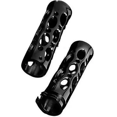 Черные ручки для Kawasaki Ninja 250 500 ZX6 ZX7 ZX9 ZX10 Yamaha Honda Suzuki Ducati KTN 1 дюйм 25 мм|handlebar hand grips|grips