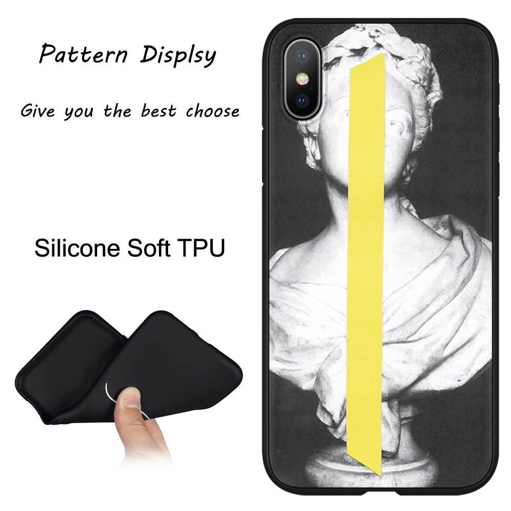 Чехол для Coque iPhone 11 Pro Max XS XR X 7 8, 6, 6 S, Plus, для samsung A51 A71 A40 A50 A70 J3 J5 J7 S7 S8 S9 плюс Чехол художественным